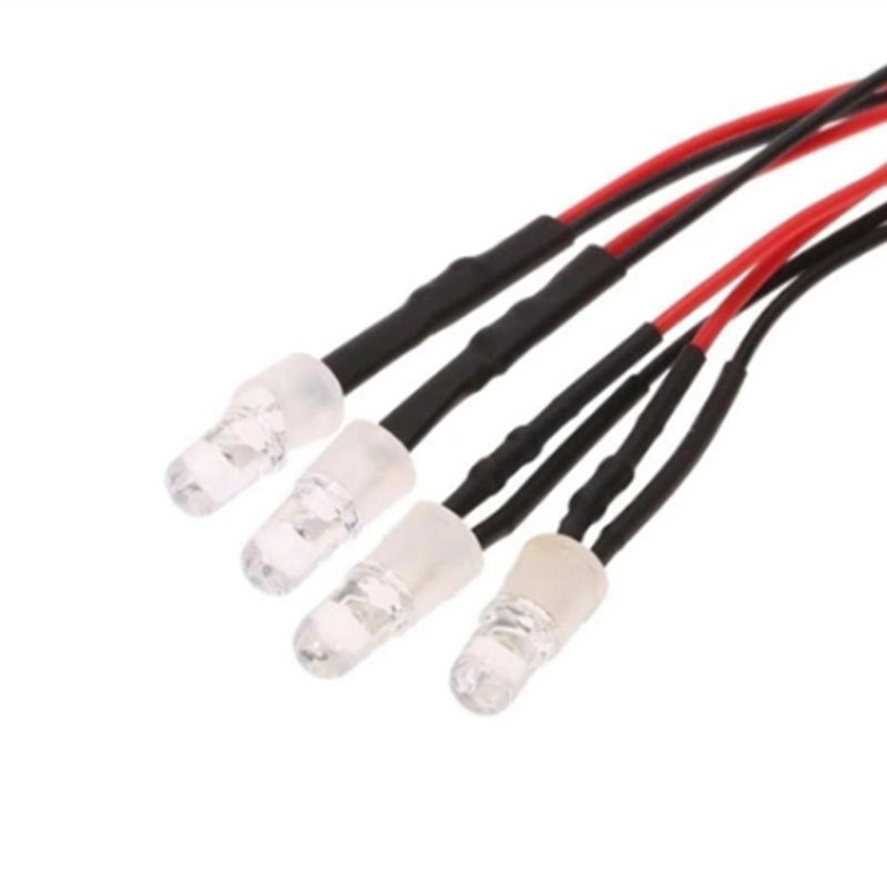 Mini LED Car Light Kit – DIY Wire Set for Car Shells & Mods (4-Pack)