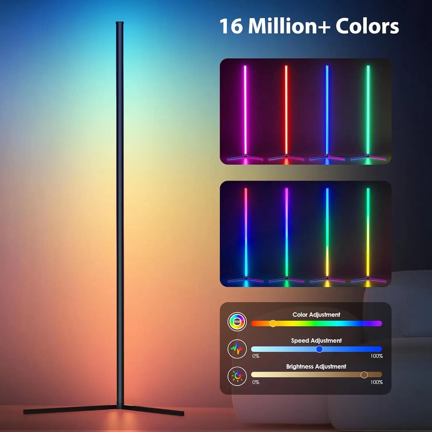 LumiStrip™ Smart LED Floor Lamp