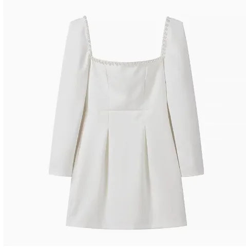 Square Neck A-Line Dress