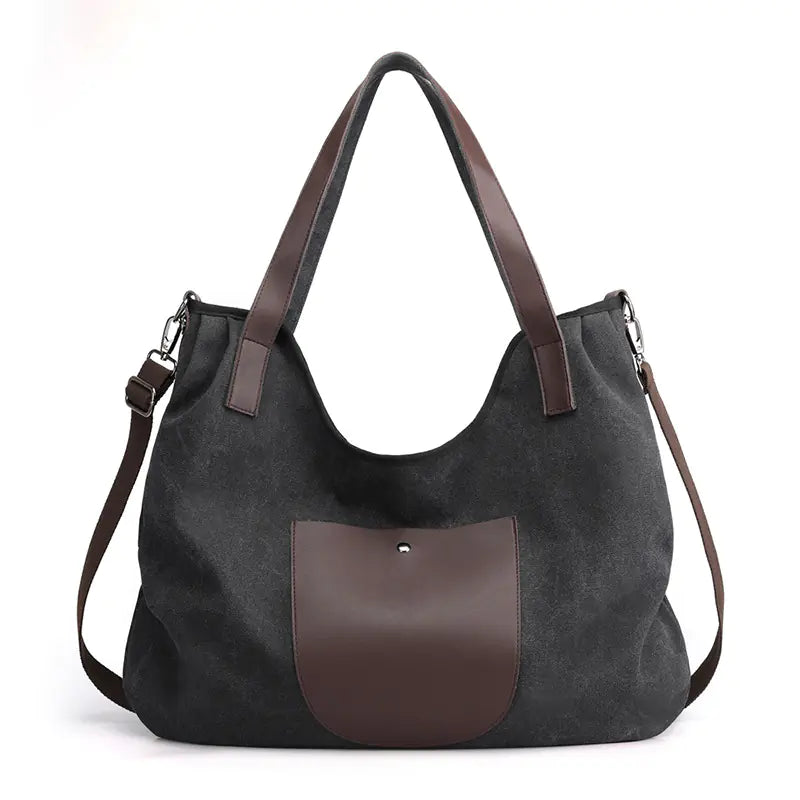 Trendy Portable Canvas Handbags