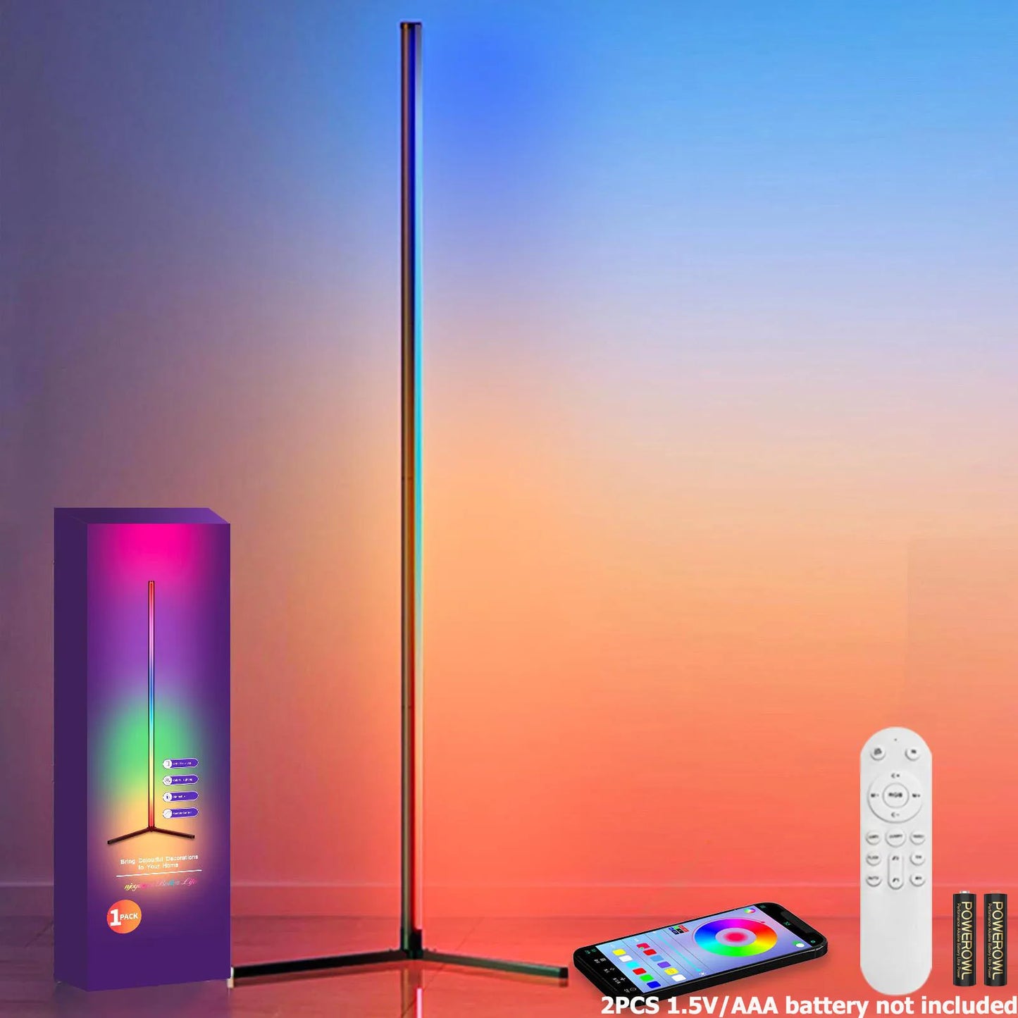 LumiStrip™ Smart LED Floor Lamp