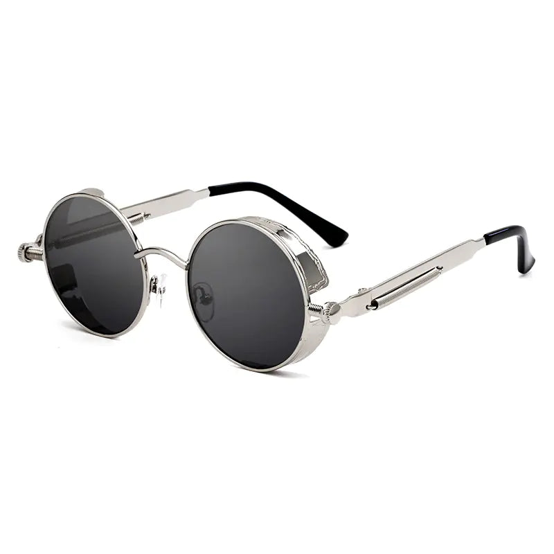 Vintage Round Metal Sunglasses