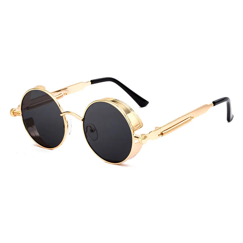 Vintage Round Metal Sunglasses