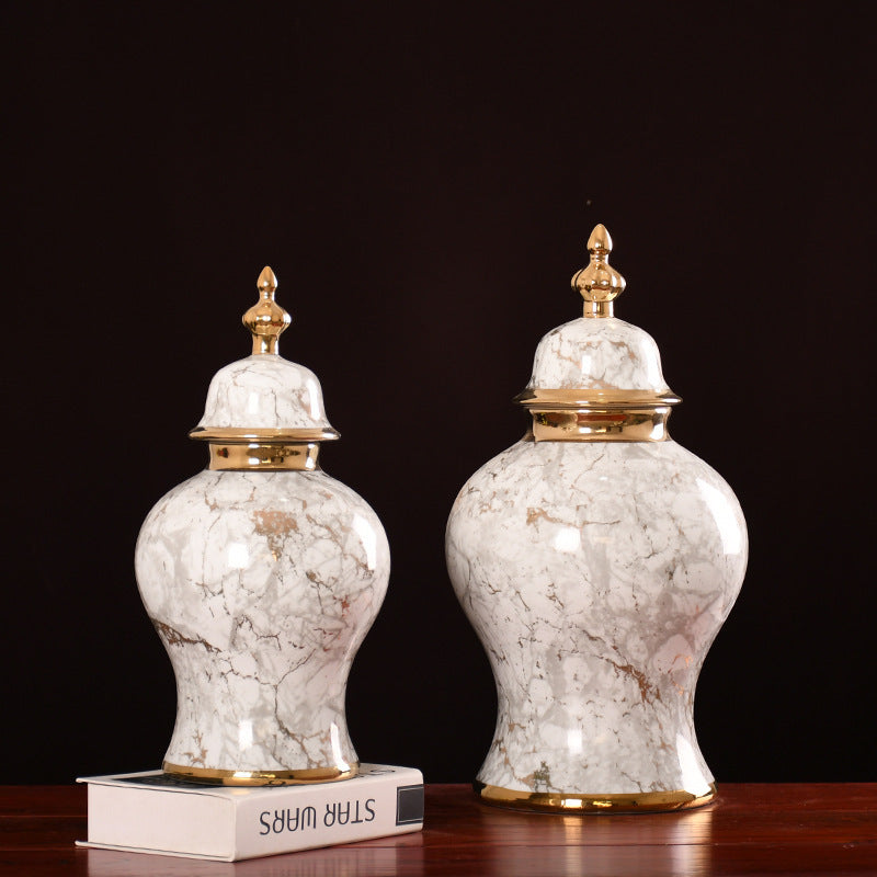 Luxury Marble Ceramic Decor Set