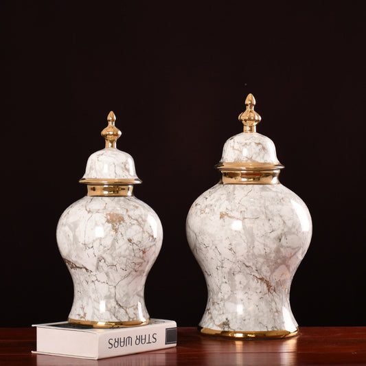 Luxury Marble Ceramic Decor Set