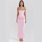 Elegant Backless Tube Dress – Sexy Long Evening Gown for Women | Prom, Party, Formal