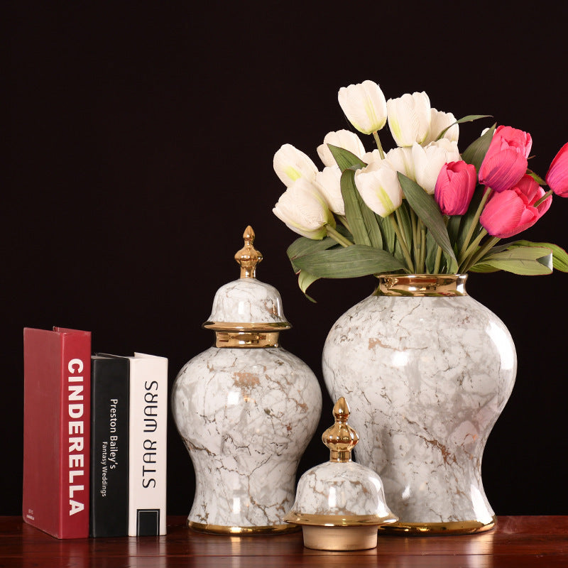 Luxury Marble Ceramic Decor Set