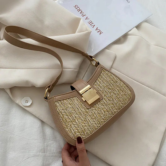 French Style Women's Crossbody Bag - Trendy Summer