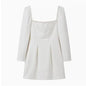 Square Neck A-Line Dress