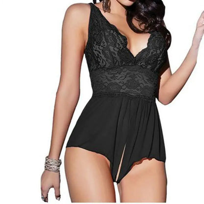 Lace Sheer Sleepwear – Sexy Night Dress