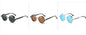 Retro Steampunk Round Sunglasses – Vintage Metal Designer Shades