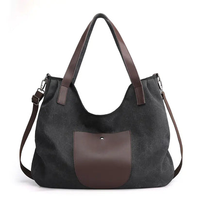 Trendy Portable Canvas Handbags