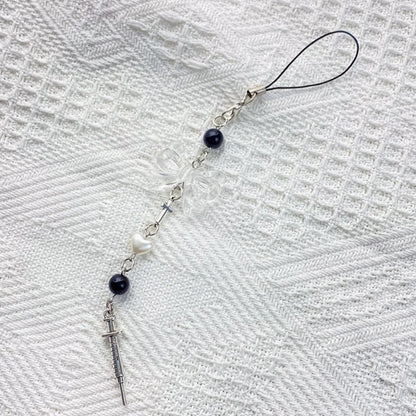 Y2K Beaded Phone Strap