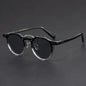 Retro Metal Frame Oval Sunglasses for Women Men Trendy Punk Round Sun Glasses Luxury Brand Designer Driving Shades