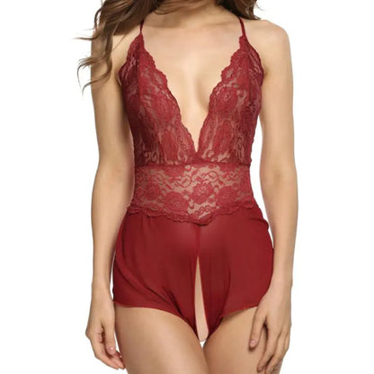 Lace Sheer Sleepwear – Sexy Night Dress