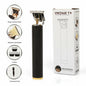 Professional Cordless T-Blade Hair Trimmer for Men – Zero Gapped, Rechargeable, Precision Beard & Hair Clippers
