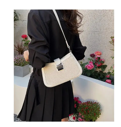 French Style Women's Crossbody Bag - Trendy Summer