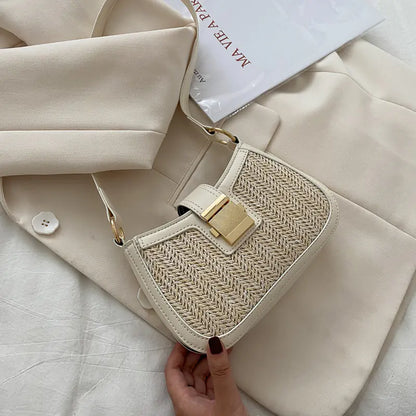 French Style Women's Crossbody Bag - Trendy Summer